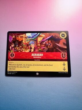 agrabah [marketplace] (134/204) - common — disney lorcana: into the inklands